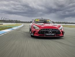 Mercedes-AMG F1 Safety and Medical Car Reveal Spectacular Red Livery