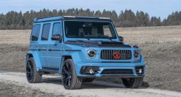 Mercedes-AMG G 63 Goes “Blue (Da Ba Dee)” in Mansory Top Notcher