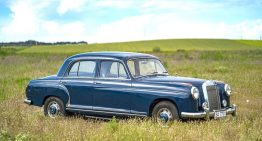 1956 Mercedes-Benz 220 S Ponton Going on Sale, Current Bid is Dacia Duster Money