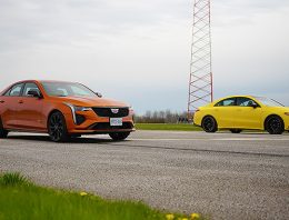 Mercedes-AMG CLA 35 Takes on the Cadillac CT4-V in Drag Race