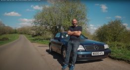 Chris Harris on his Mercedes SL 500 R129