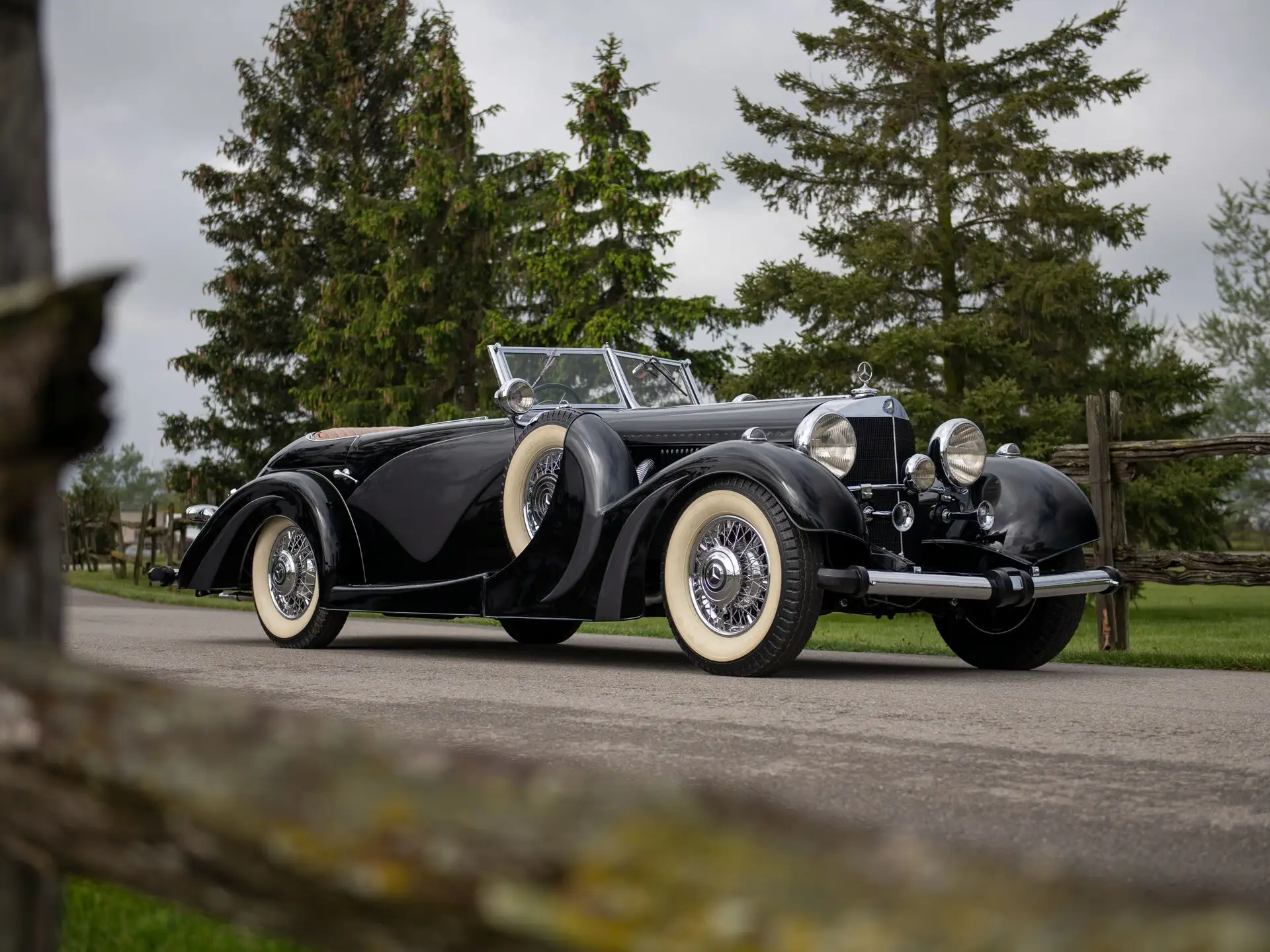 1935 Mercedes 500 K Cabriolet by Saoutchik