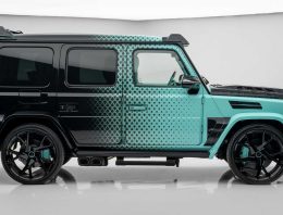 Mansory Built a One-Off Mercedes-AMG G 63 With Special Paint Scheme