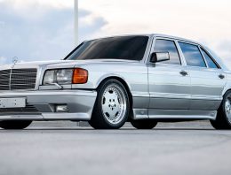 A Very Rare Mercedes 560 SEL 6.0 AMG is for Sale on Auction