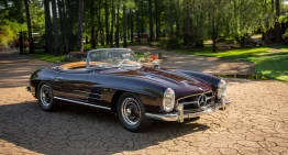 Rare Mercedes 300 SL Roadster Offered at a Sotheby Auction