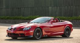 One of only 150 Mercedes SLR McLaren 722 S Roadsters ever produced is for sale