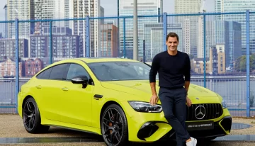 Unique Mercedes-AMG GT 63 S E Performance designed in collaboration with Roger Federer