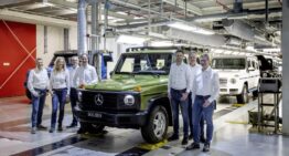 Mercedes produced 500,000 Mercedes G-Class in 44 years