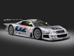 Mercedes CLK GTR, the winner of the 1997 FIA GT championship, will be sold at auction