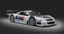 Mercedes CLK GTR, the winner of the 1997 FIA GT championship, will be sold at auction