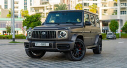 Ride in Style: Renting a G63 in Dubai