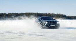 Mercedes-AMG tests AMG.EA platform at -25 degrees