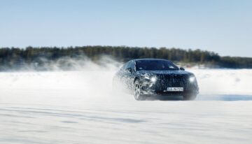 Mercedes-AMG tests AMG.EA platform at -25 degrees